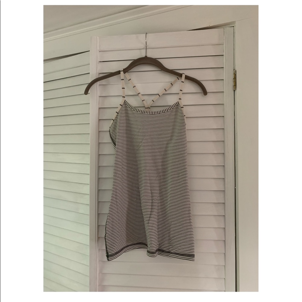 lululemon power y striped tank